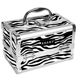 SHANY Mini Makeup Train Case With Mirror